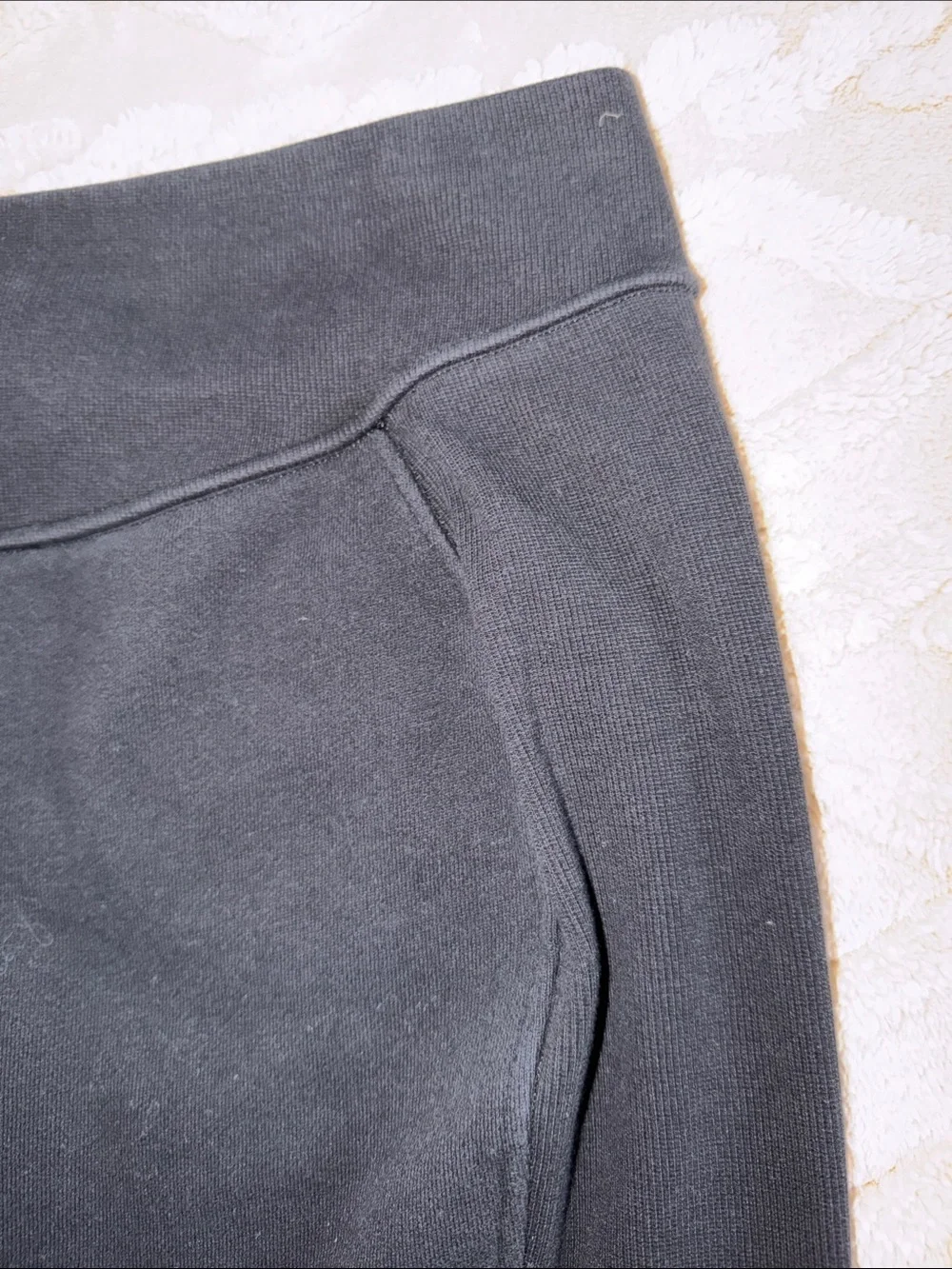 lululemon athletica Black Knit Mini Skirt